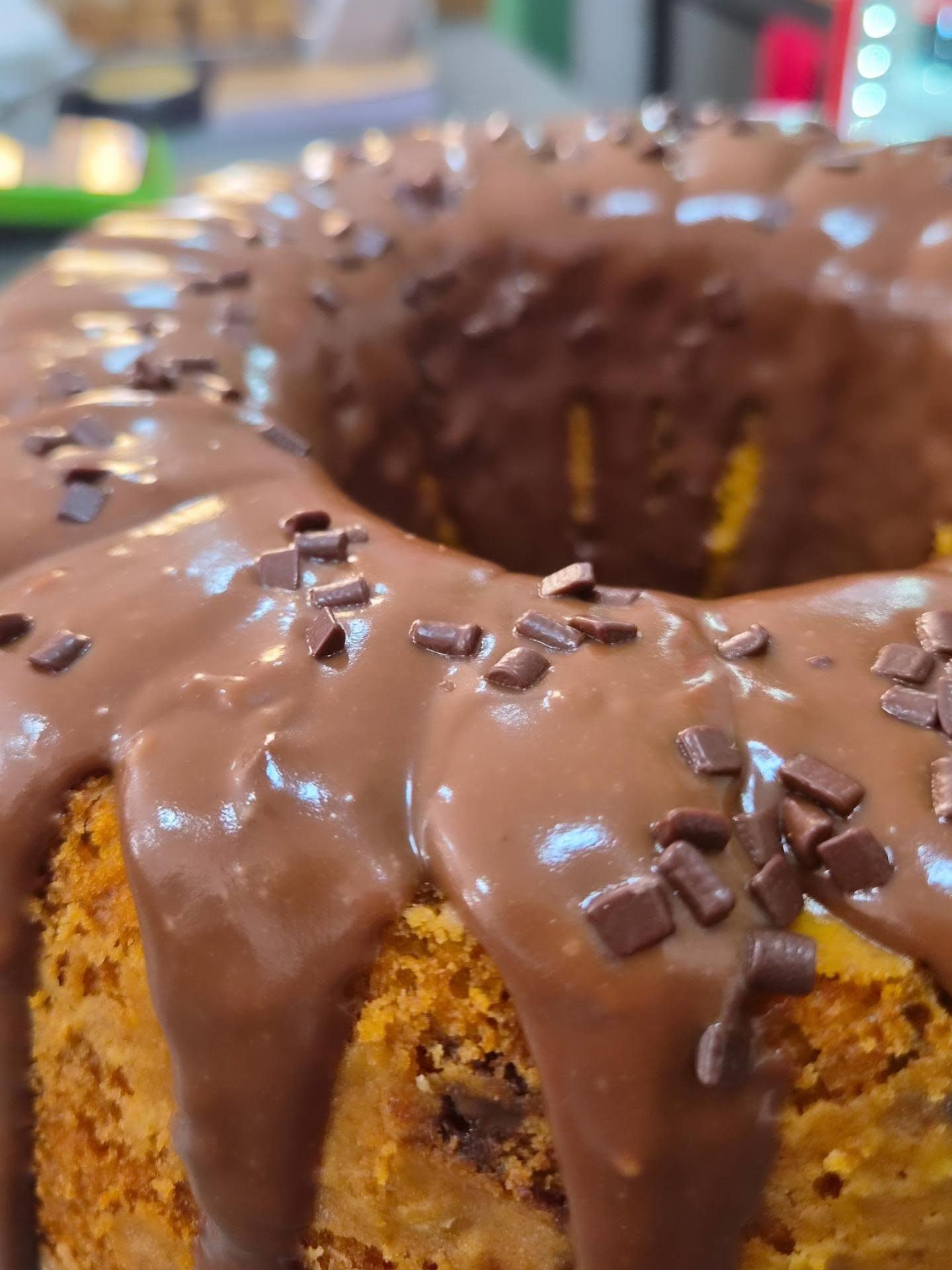 Bolo Cenoura Com Chocolate